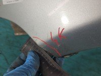 Błotnik przód lewy Toyota Yaris I srebrny 1E7