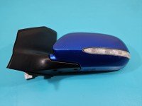 Lusterko lewe pin Honda Civic VII HB 5d kolor niebieski europa