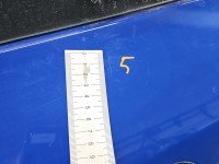 Klapa tył Skoda Fabia II HB 5d niebieski 4590