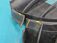 Zaślepka kratka zderzaka środkowa atrapa Porsche Panamera I 970 97050554111FFF, 97050554303