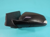 Lusterko lewe Renault Megane III czarny, elektryczny, Kod lakieru: NV676, składane elektrycznie, 10pin czarny NV676...