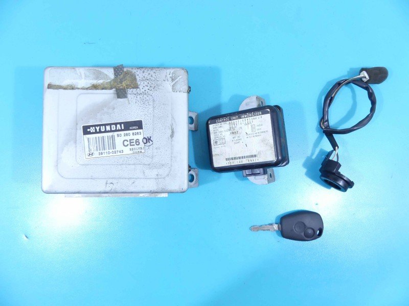 Komputer zestaw Hyundai Atos 39110-02743, S02808263 1.0 wiel