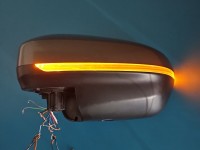 Lusterko lewe Peugeot 5008 II 17-24 elektryczny, Europejska, Kod lakieru: EVL, na części bez gwarancji i możliwości zwrotu,...