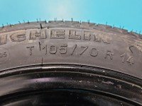 Koło zapasowe 14" dojazdowe dojazdówka Vw Polo III 6N Średnica felgi: 14", Rozstaw śrub: 4x100, Michelin, 3,5JX14 R14 ET42...