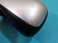 Lusterko lewe pin Peugeot 307 HB srebrny 5d europa