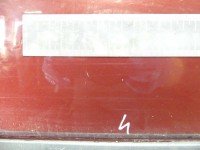 DRZWI PRZÓD PRAWE PASAŻERA Nissan Almera N16 4d bordowy AX5G