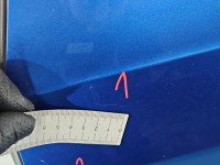 Drzwi tył lewe Skoda Octavia III HB 5d niebieski LF5W/8X8X