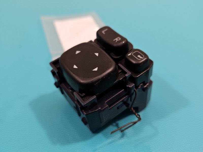 Przełącznik szyb Toyota Avensis III T27 TOYOTA, Europejska, LUSTEREK, WERSJA ZE SKŁADANIEM EU