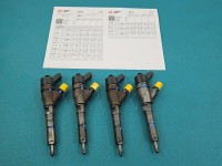 TESTOWANY Komplet wtryskiwaczy Peugeot 406 2.0 hdi 0445110062