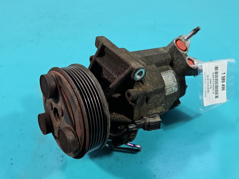 Sprężarka klimatyzacji kompresor Nissan Tiida 1.8 16V MR18DE 92600CJ60B