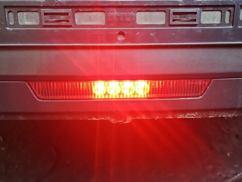 Lampa tył lewa zderzaka przeciwmgielna Opel Astra VI L 9839579980