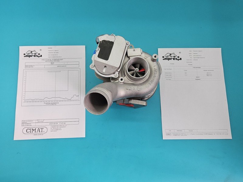 Turbosprężarka Regenerowana AUDI Q7 I 4L BV50-0054, 53049700054, 53049880054 3.0 tdi V6 232KM