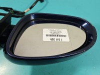 Lusterko lewe pin Vw Jetta V sedan 4d kolor granatowy LD5Q europa