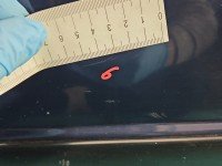 DRZWI PRZÓD LEWE KIEROWCY Toyota Corolla E11 5d granatowy 8L3