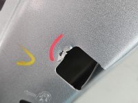 Drzwi tył prawe Opel Insignia B kombi 5d srebrny Z176