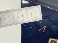 Błotnik przód prawy Opel Corsa D granatowy Y20Z