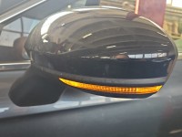 Lusterko lewe Renault Clio V 19- 9pin .rysy, składane elektrycznie CZARNY Tekpn europa