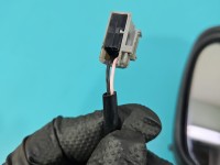 Lusterko lewe Peugeot Boxer II 8+2 pin KRÓTKIE RAMIĘ europa