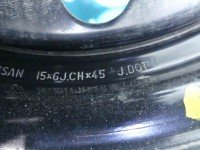 Felga stalowa 15" Nissan Almera N16 R15 5X110 6J Et45