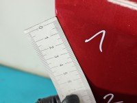 Drzwi tył prawe Renault Megane III HB 5d bordowy TENNJ