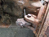 Zawieszenie przód kompletne belka Johnston c40 zamiatarka 2.8d