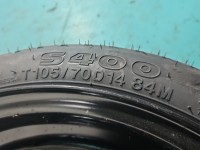 Koło zapasowe 14" dojazdowe dojazdówka Hyundai I10 I 08-13 Rozstaw śrub: 4x100, Hankook, Profil opony: 70, Waga produktu z...