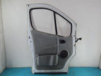 DRZWI PRZÓD LEWE KIEROWCY Opel Vivaro 5d biały 10u
