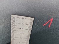 Drzwi tył lewe Toyota Yaris II HB 5d srebrny 1F8