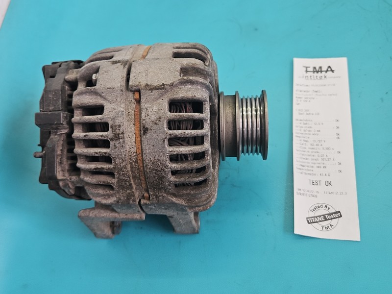 TEST Alternator Opel Astra III H 1.6 16V 0124425005, 24447429
