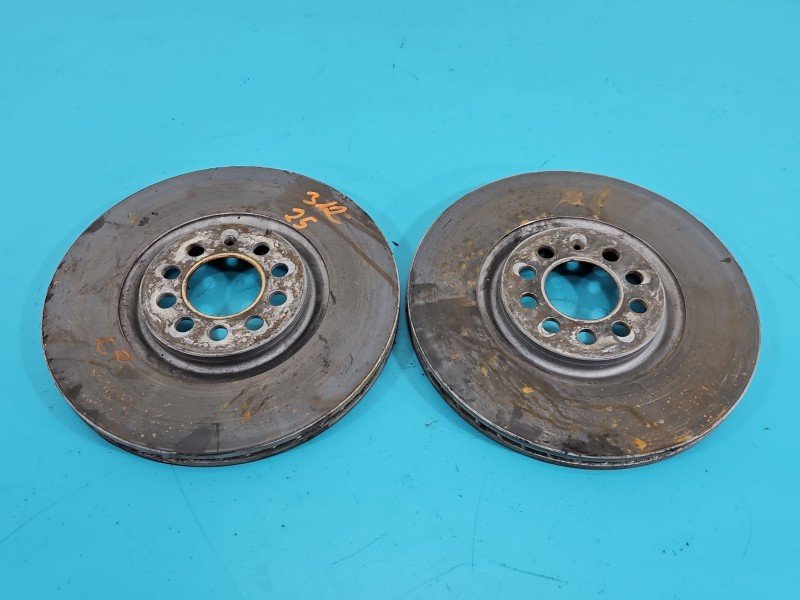 Tarcze hamulcowe przód klocki Audi A3 8L 1.8 T Producent części: Audi, 312x25mm