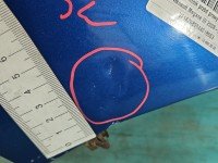 Błotnik przód prawy Renault Megane III niebieski TERNA