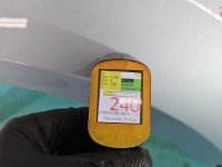 Błotnik przód prawy Chevrolet Cruze błękitny GUF