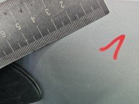 DRZWI PRZÓD PRAWE PASAŻERA Mercedes W203 5d srebrny 744