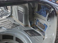 Błotnik tył prawy Vw Jetta VI czarny LC9X ćwiartka