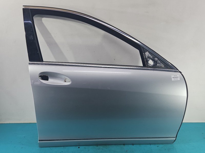DRZWI PRZÓD PRAWE PASAŻERA Mercedes W221 4d srebrny 775