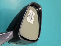 Lusterko lewe Citroen C5 II X7 Składane elektrycznie, rysy, 9 przewodów 8pin, 6pin SZARY KTHB europa