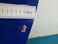 Klapa tył Skoda Fabia II HB 5d niebieski 4590