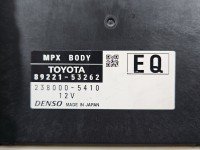 Sterownik moduł Lexus IS III 14-25 89221-53262 Producent części: Lexus, Europejska, MPX