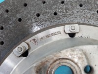 Tarcze hamulcowe tył klocki Porsche Panamera I 970 3.0 v6 (CWD)