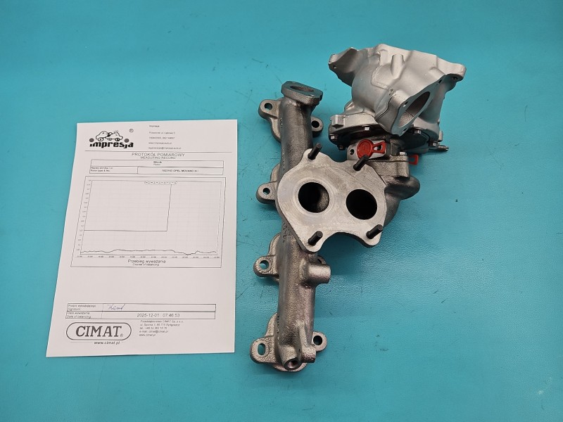 Turbosprężarka Regenerowana Opel Movano III 846016-1, 144111206R 2.3 cdti 136KM
