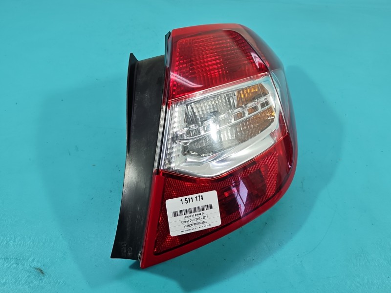 Lampa tył prawa CITROEN, W BŁOTNIK 10-15 Z LISTWĄ ŻARÓWKOWĄ Citroen C4 II HB