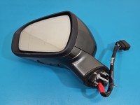 Lusterko lewe Ford Mondeo Mk5 grafitowy, malowana, elektryczny, Kod lakieru: ND, 15pin .Składane elektrycznie grafitowy ND...