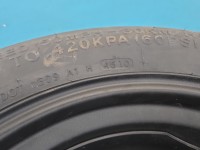 Koło zapasowe 16" dojazdowe dojazdówka Ford Focus Mk3 Rozstaw śrub: 5x108, Hankook, FOF1531750, 125/85/R16 4J ET25 HANKOOK,...