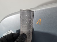 Błotnik przód lewy Citroen C3 Picasso 08-17 srebrny EZRC