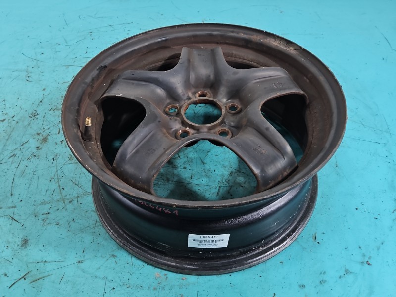 Felga stalowa 16" Opel Zafira B Szerokość felgi: 6.5", Rozstaw śrub: 5x110, Odsadzenie (ET): 39, Producent felg: OPEL,...