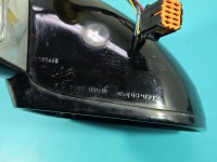 Lusterko lewe Citroen DS4 11-15 elektryczny, Europejska, Kod lakieru: KWE, Składane elektrycznie, 9+8pin europa