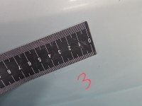 Drzwi tył prawe Renault Scenic I HB 5d srebrny MV 632