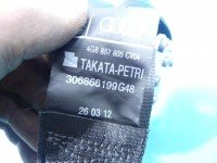 Pas bezpieczeństwa tył lewy Europejska, Tył lewy AUDI A6 C7 4G8857805C