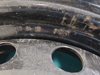 Felga stalowa 15" Skoda Octavia II R15 5X112 ET43 6J, korozja od wewnątrz