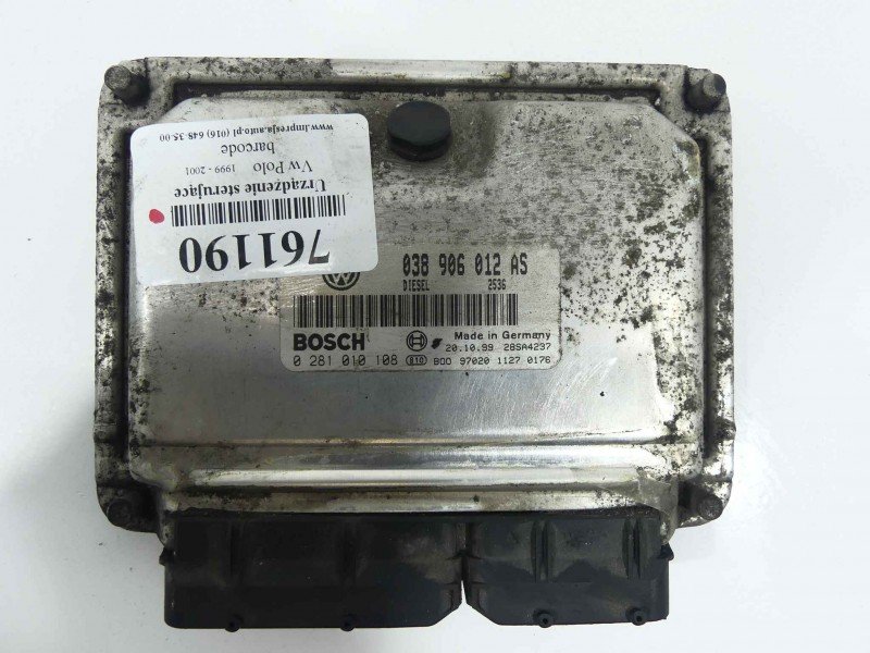 Komputer Sterownik silnika Vw Polo III 6N 1.7 SDI 0281010108